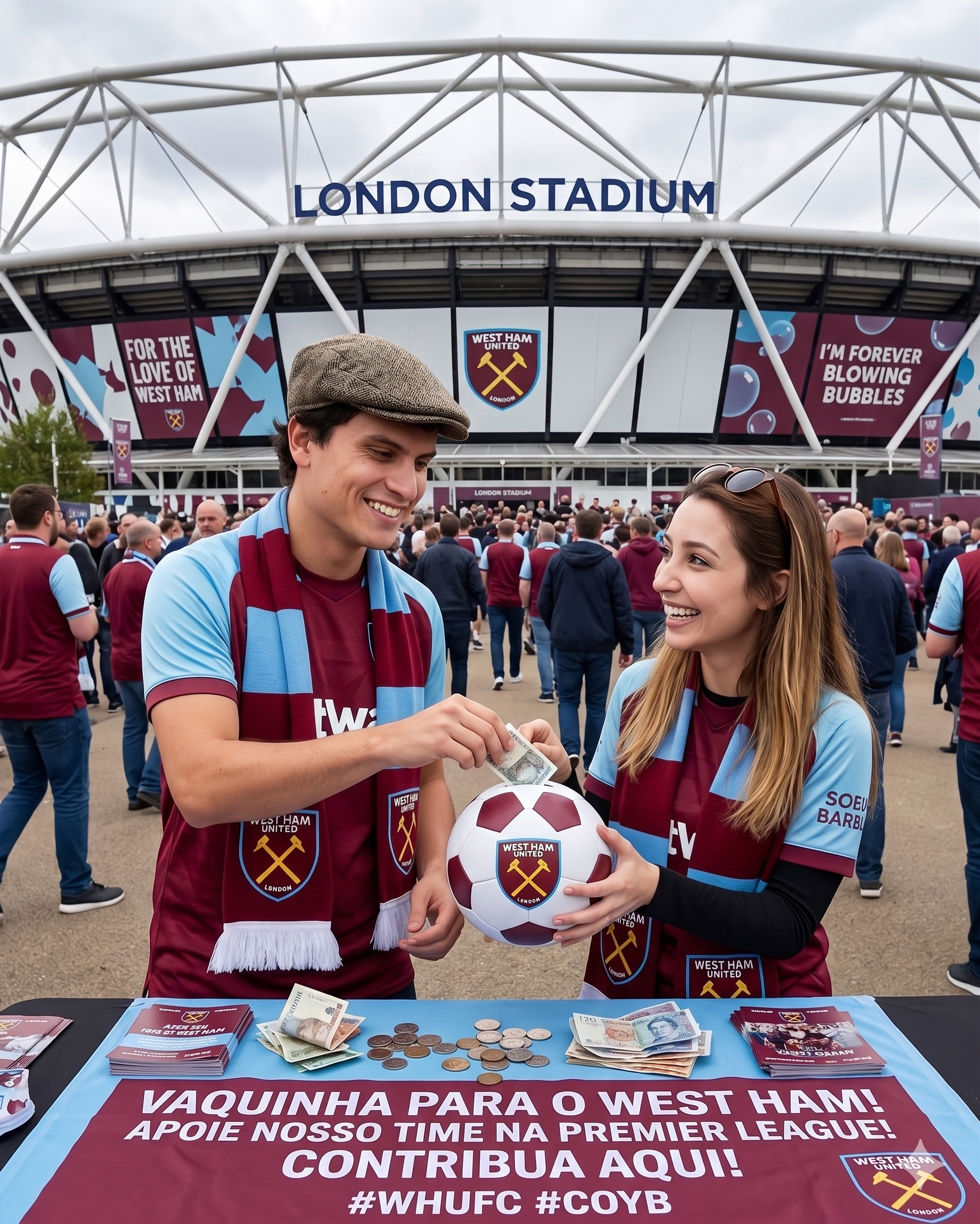 Vaquinha para o West Ham